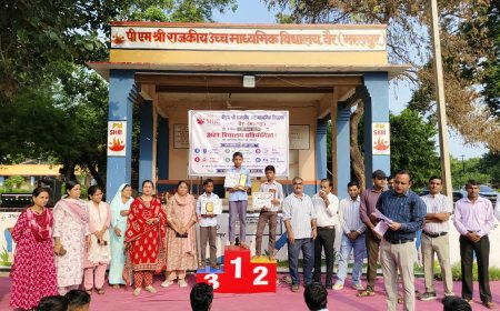 मैदान में कबड्डी का दम, मंच पर ज्ञान का परचम: पीएम श्री विद्यालय वैर में अंतर-विद्यालय महामुकाबला संपन्न