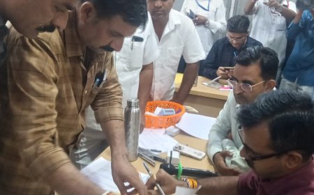 तखतगढ़ नगरपालिका चुनाव: संवीक्षा में 3 नामांकन खारिज, 209 प्रत्याशी वैध; आपत्तियों पर देर रात तक चला ड्रामा