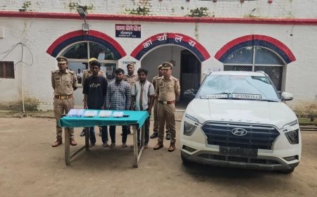 एक लाख के लेनदेन के विवाद में हिस्ट्रीशीटर पर चली गोली, हत्या के प्रयास में तीन गिरफ्तार