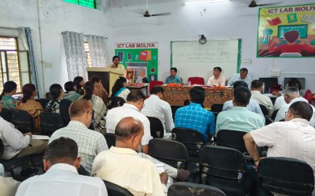 गोविंदगढ़ में ब्लॉक स्तरीय निष्पादन समिति की बैठक आयोजित: शत-प्रतिशत पौधरोपण, जियो-टैगिंग और जर्जर भवनों में सुरक्षा के सख्त निर्देश