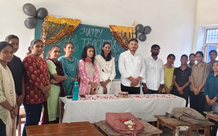 उदयपुरवाटी में शिक्षक दिवस की धूम: मनसा कन्या महाविद्यालय और सीपीएस स्कूल में हुए विविध आयोजन