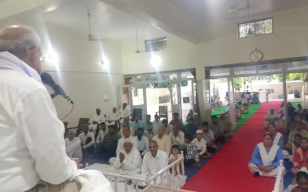 सत्संग भवन में उमड़ा श्रद्धा का सैलाब: निरंकारी मंडल के उप प्रधान ने दिया समय के सदुपयोग और आत्म-कल्याण का संदेश