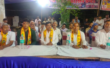 "तेरी माया की हवेली...": पुराना राजगढ़ में सजा विशाल पद दंगल, विधायक मांगेलाल मीना के भजनों पर भाव-विभोर हुए श्रोता