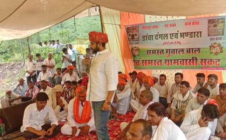 नट बाबा व सती माता धाम पर गूंजी धार्मिक कथाएं: ढांचा दंगल में उमड़ी श्रद्धालुओं की भीड़, भंडारे में लिया प्रसादी का आनंद