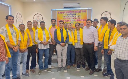 जयपुर में राजस्थान फार्मासिस्ट कर्मचारी संघ की राज्य स्तरीय बैठक: 28 सूत्रीय एजेंडा पारित, 6,000 नए पदों के सृजन की मांग