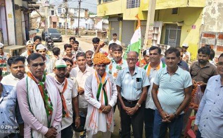 लक्ष्मणगढ़ में कांग्रेस का तूफानी जनसंपर्क: विधायक मांगेलाल मीणा ने किया वार्डों का दौरा; वार्ड 8 में निर्दलीय प्रत्याशी का कार्यालय शुरू
