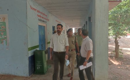 निकाय चुनाव 2026: जिला निर्वाचन अधिकारी व एसपी ने वैर, भुसावर और नदबई के मतदान केंद्रों का किया निरीक्षण; निष्पक्ष चुनाव कराने के दिए सख्त निर्देश