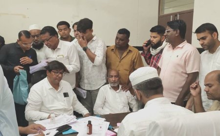 हज यात्रा के लिए 240 आजमीने हज का हुआ मेडिकल चेकअप, जारी किए फिटनेस प्रमाण पत्र