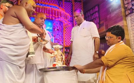 स्वामी हरिदास जी महाराज के 546वें आविर्भाव महोत्सव का भव्य शुभारंभ