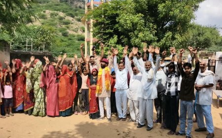 किशोरपुरा में पैंथर का आतंक: मवेशी उठाने से गुस्साए ग्रामीणों का प्रदर्शन, प्रशासन को दिया बड़े आंदोलन का अल्टीमेटम