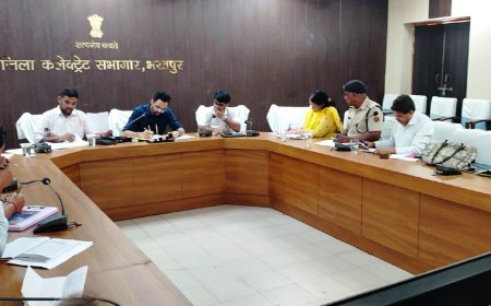 भरतपुर में जिला कलक्टर कमर चौधरी की सख़्ती: पौधरोपण के साथ जियो टैगिंग और नियमित देखभाल अनिवार्य