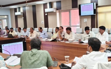 भरतपुर में स्वास्थ्य सेवाओं की समीक्षा: जिला कलक्टर ने दिए सख्त निर्देश—हर सीएचसी पर 24 घंटे मिले प्रसव की सुविधा