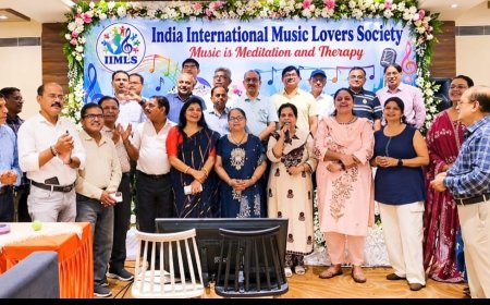 IIMLS द्वारा स्वरांजली 2026 के तहत 'नगमों की बारात' कार्यक्रम आयोजित, कलाकारों ने पेश किए सुरीले नगमे