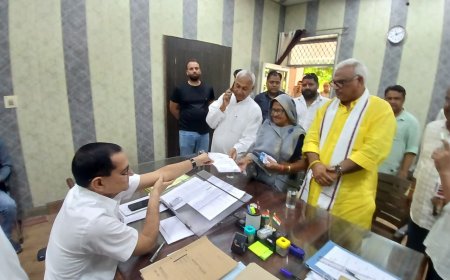 भरतपुर नगर निगम में भाजपा का परचम: अनुराधा सिंह का निर्विरोध महापौर बनना तय;  निर्दलीय प्रत्याशी विचित्रा सिंह ने वापस लिया नामांकन
