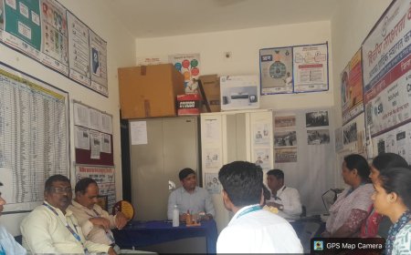 आबूरोड व शिवगंज वित्तीय साक्षरता केंद्रों का आरबीआई अधिकारी ने किया मूल्यांकन: जागरूकता शिविरों को परिणामों से जोड़ने के निर्देश
