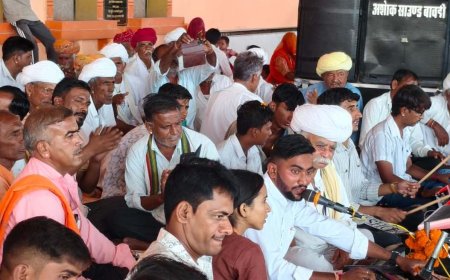 केलावा मठ में मेला महोत्सव का भव्य आयोजन: उमड़ा आस्था का जनसैलाब, जयकारों से गूंजा परिसर