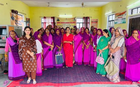 भरतपुर: आंगनबाड़ी कार्यकर्ताओं के लिए क्षमता विकास प्रशिक्षण आयोजित,1,025 आंगनबाड़ी कार्यकर्ताओं को मिला विशेष प्रशिक्षण