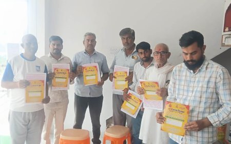 उदयपुरवाटी: पचलंगी में 2 अक्टूबर को सजेगा मातेश्वरी कुश्ती दंगल व मेला, रींगस में पोस्टर का हुआ भव्य विमोचन