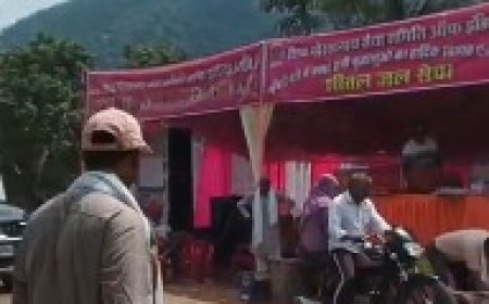 सार्वजनिक सहयोग एवं शिव गोरखनाथ सेवा समिति की अनूठी पहल: भर्तहरी पदयात्रियों व साधु-संतों की सेवा में उमड़े श्रद्धालु