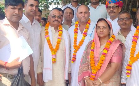 ललितेश धाकड़ ने रचा इतिहास, 21 मतों से बनी वैर नगरपालिका अध्यक्ष
