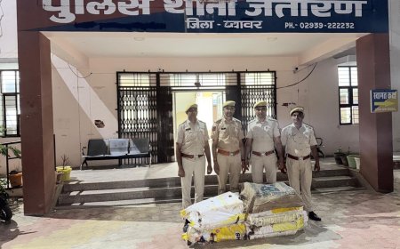 रामावास गौशाला से 50 हजार के लोहे के पाइप चोरी, तीन आरोपी गिरफ्तार; चोरी का पूरा माल बरामद