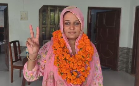 बड़ौदामेव में 24 घंटे में बदला सियासी पासा: अध्यक्ष पद जीतने वाली भाजपा उपाध्यक्ष चुनाव हारी, कांग्रेस की शबनम बनीं उपाध्यक्ष
