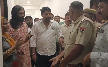 नगर पालिका चुनाव के बाद तखतगढ़ का सियासी पारा गर्म; आधी रात बाड़ेबंदी में पहुंची पुलिस, वीडियो वायरल होने पर राजनीतिक आरोप-प्रत्यारोप तेज