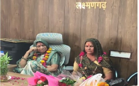 नगर पालिका अध्यक्ष मीना गुप्ता ने संभाला कार्यभार: जनसमस्याओं का त्वरित निस्तारण और विकास पहली प्राथमिकता