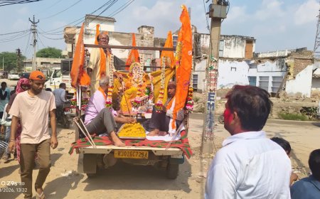 श्री गणेश आराध्य मंडल, शिव सेवा समिति, की ओर से धूमधाम से गणेश मूर्ति का हुआ विसर्जन