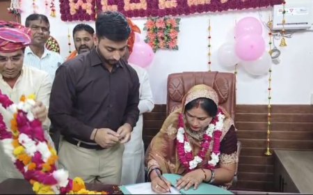 नवनिर्वाचित चेयरमैन रेखा सैनी ने संभाली राजगढ़ की बागडोर, कहा- 'समान विकास और जनसमस्याओं का समाधान पहली प्राथमिकता