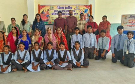 सधे अभिनय और सामाजिक संदेश के दम पर विजेता बना राजेंद्र मार्ग स्कूल, अब राज्य स्तर पर भीलवाड़ा का करेगा प्रतिनिधित्व