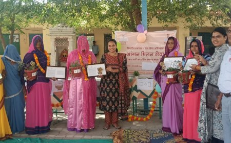 विकसित भारत जन सेवा अभियान: हिंगोला में 'आंगन मिलन सेवा' कार्यक्रम आयोजित, कार्यकर्ताओं का सम्मान और गर्भवती महिलाओं की हुई गोद भराई