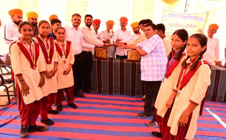 जिला स्तरीय खेलों में सेठ रामसुख राठी स्कूल का शानदार प्रदर्शन, कबड्डी व कुश्ती में उपविजेता बन बढ़ाया बावड़ी का मान