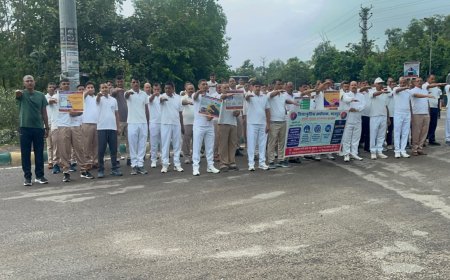 सरदार पटेल की 150वीं जयंती पर भरतपुर पुलिस ने निकाली 5 किमी मैराथन; साइबर सुरक्षा और नशा-मुक्ति की दिलाई शपथ