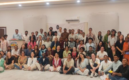 लक्ष्मणगढ़ के 'दूसरा दशक' मॉडल के मुरीद हुए 20 देशों के प्रतिनिधि: कठूमर रोड पर सांस्कृतिक कार्यक्रम में हुए रूबरू, मॉडल को वैश्विक स्तर पर अपनाने पर मंथन