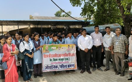 व्यावसायिक शिक्षा: पीएम श्री स्कूल वैर के आईटी और ऑटोमोबाइल के छात्रों ने किया आईटीआई भरतपुर का शैक्षणिक भ्रमण