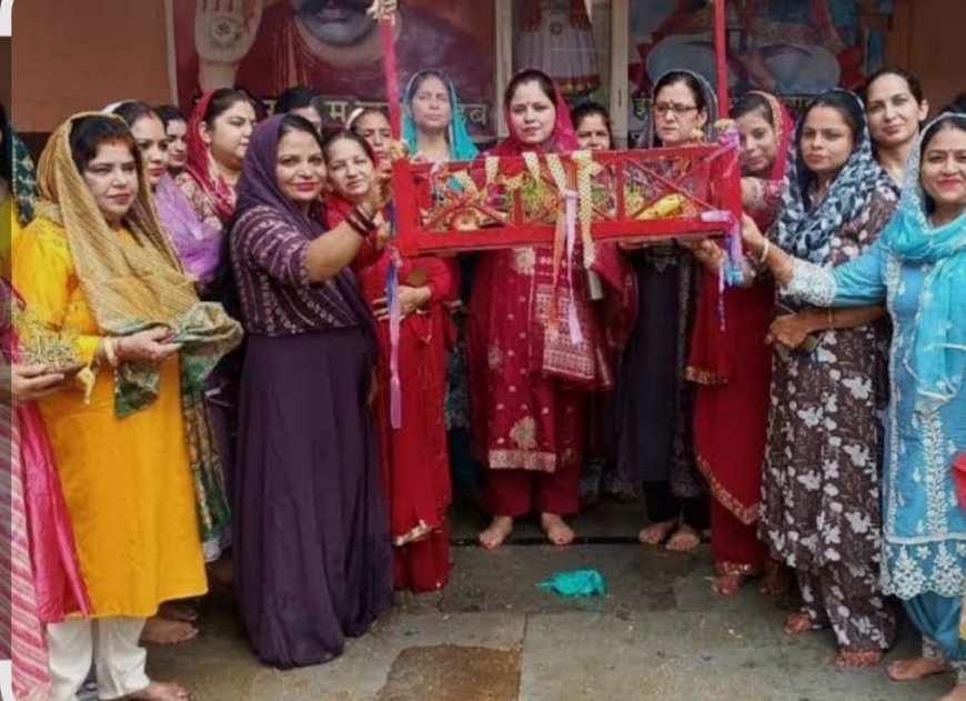 खैरथल में श्रद्धा और उल्लास के साथ मनाया थदड़ी पर्व