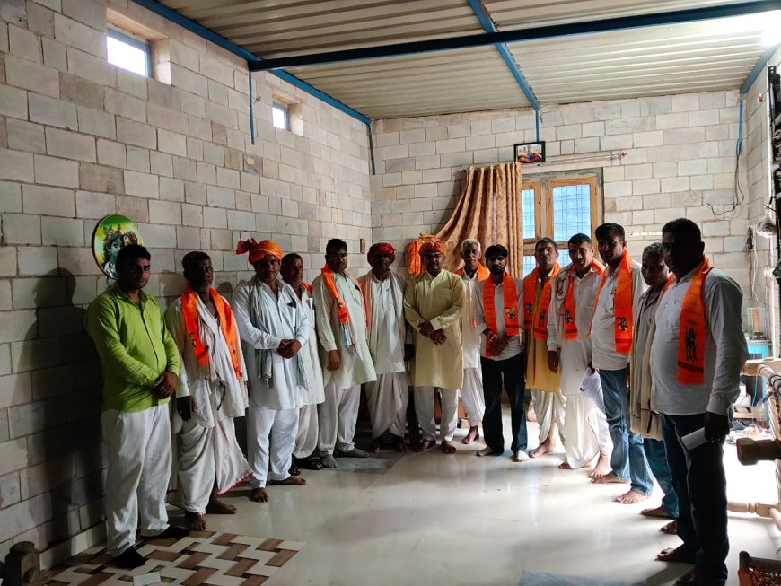गुर्जर आरक्षण संघर्ष समिति तहसील - लक्ष्मणगढ़, की संगठनात्मक नियुक्ति की घोषणा