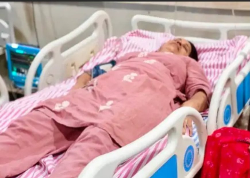 तेज रफ्तार कार ने स्कूटी सवार महिला शिक्षिका को मारी टक्कर, सिर में गंभीर चोट; निजी अस्पताल में भर्ती