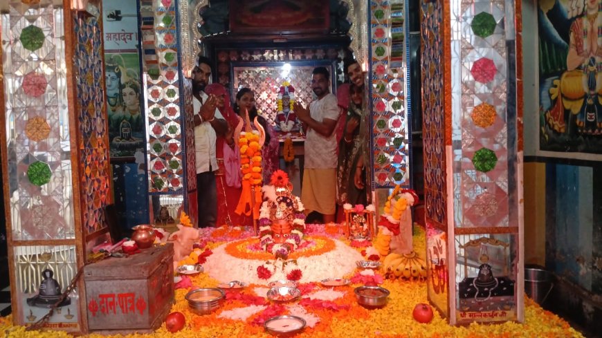शिव-कृष्ण भक्ति का अद्भुत संगम:जन्माष्टमी पर हुआ विशेष सहस्त्र धारा अभिषेक, वैदिक मंत्रोच्चार से गुंजायमान हुआ परिसर