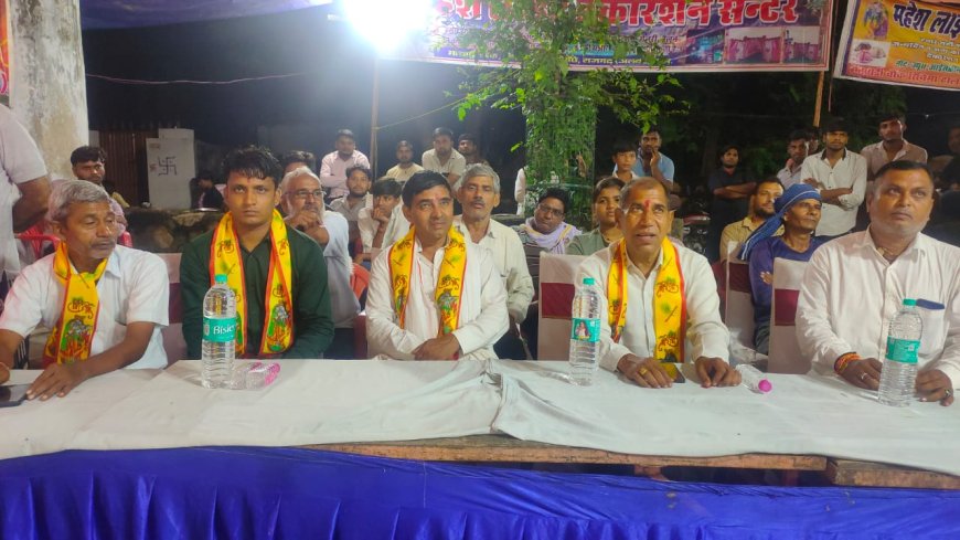 "तेरी माया की हवेली...": पुराना राजगढ़ में सजा विशाल पद दंगल, विधायक मांगेलाल मीना के भजनों पर भाव-विभोर हुए श्रोता