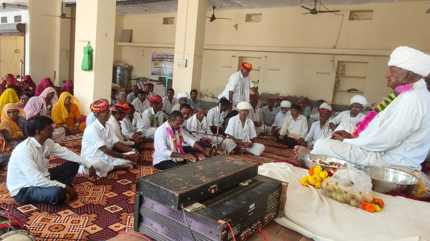 महाआरती और भजन-कीर्तन के साथ मना संत गिगनाथ महाराज का बरसी महोत्सव, चरण पादुका पूजन में पहुंचे सैकड़ों श्रद्धालु