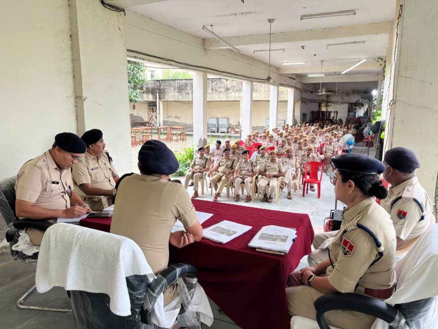 नगरीय निकाय आम चुनाव-2026 के मतदान को लेकर भरतपुर पुलिस मुस्तैद