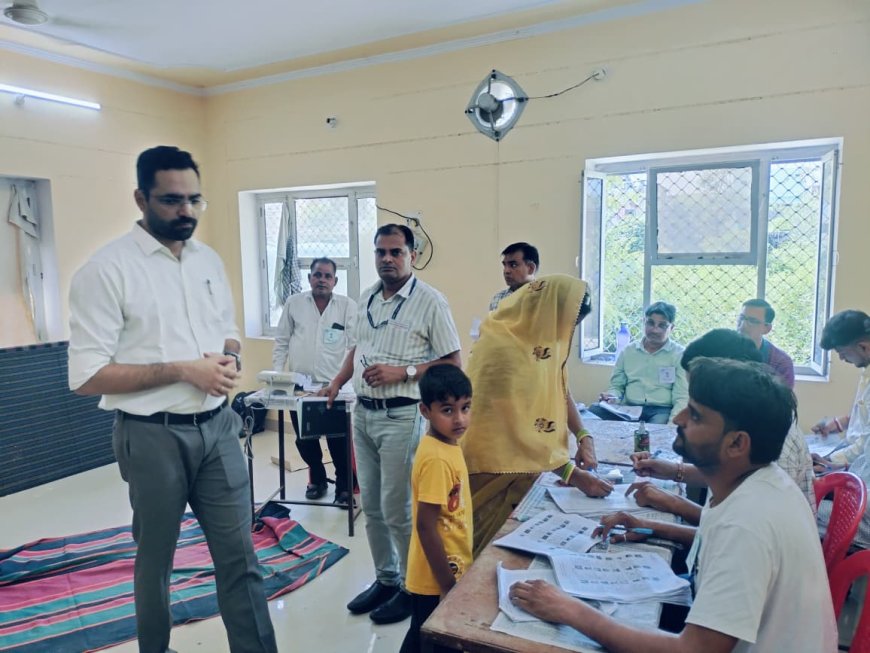 भरतपुर जिले में नगरीय निकाय चुनाव में 74.58 प्रतिशत औसत मतदान; मतदाताओं ने उत्साह के साथ किया लोकतंत्र के महापर्व में मतदान