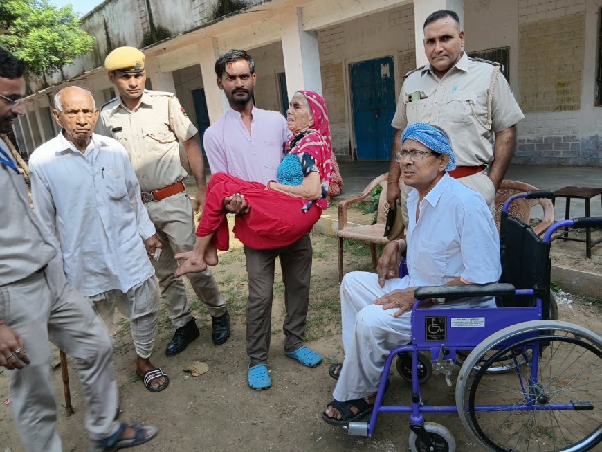 महुवा नगरपालिका चुनाव शांतिपूर्ण संपन्न: 82.92% वोटिंग, पुलिस पेट्रोलिंग से व्यवस्था चाक-चौबंद, आमजन ने जताया आभार
