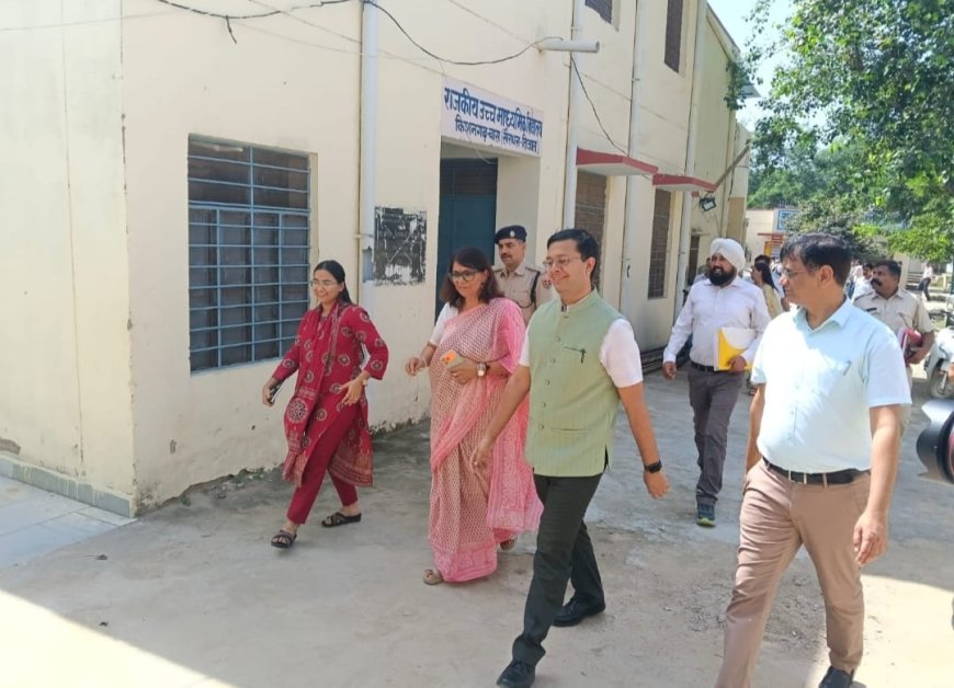 चुनाव पर्यवेक्षक अल्पा चौधरी ने किया मतदान केंद्रों का निरीक्षण;  अधिकारियों को दिए आवश्यक दिशा-निर्देश
