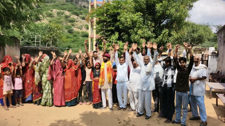 किशोरपुरा में पैंथर का आतंक: मवेशी उठाने से गुस्साए ग्रामीणों का प्रदर्शन, प्रशासन को दिया बड़े आंदोलन का अल्टीमेटम
