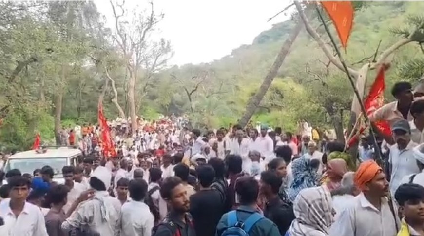 सिलीबेरी गेट पर सरिस्का प्रशासन के खिलाफ ग्रामीणों का हंगामा: पैदल यात्रियों को रोकने पर बढ़ा विवाद