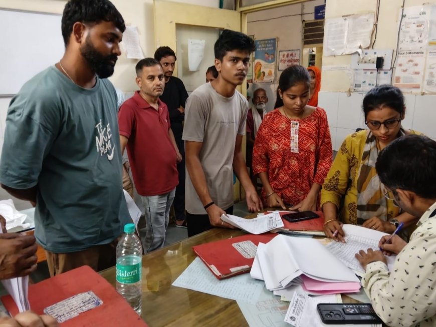 खैरथल के सैटेलाइट अस्पताल में ओपीडी 500 पार, विशेषज्ञ डॉक्टरों की कमी से मरीज परेशान
