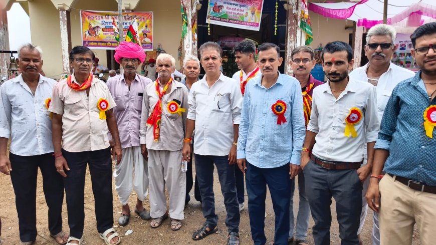 जयकारों के संग तलेटा धाम के लिए रवाना हुआ धार्मिक संघ: बाबा रामदेव और खीमज माता के दर पहुंचेंगे श्रद्धालु